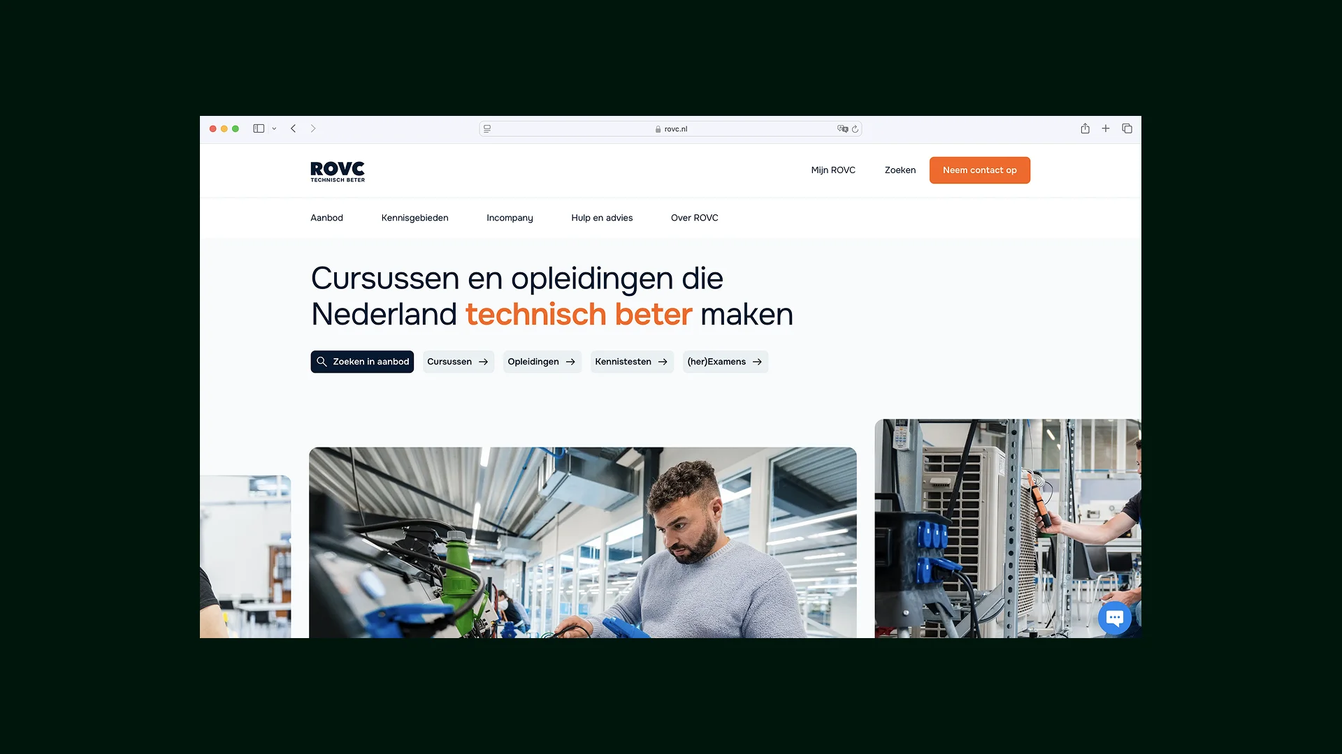 ROVC Web Design
